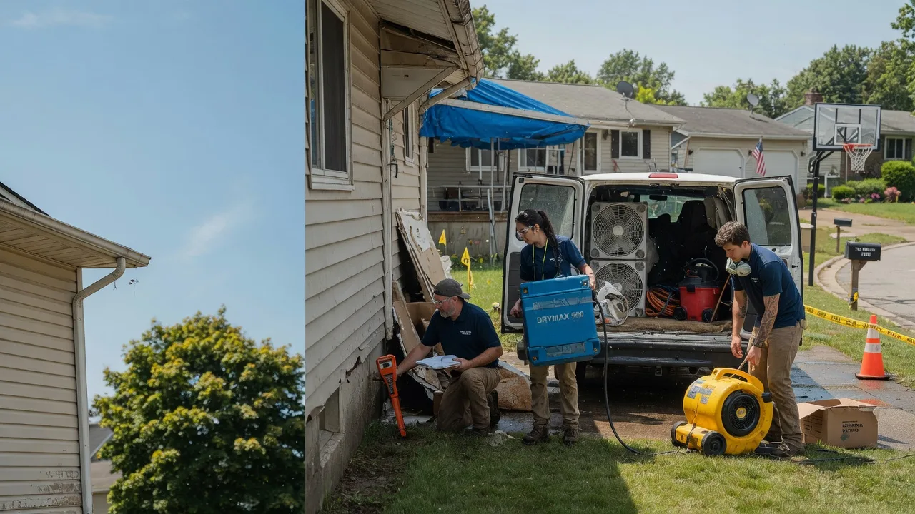 Ceiling Leak Cleanup in Unionville, IN near me